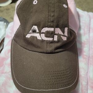 Women's ACN Pink and Brown Cap